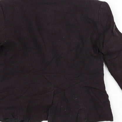 H&M Womens Purple   Jacket  Size 10