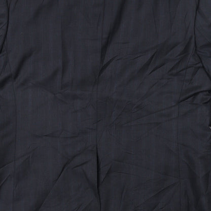 Zara Mens Blue   Jacket Suit Jacket Size 38