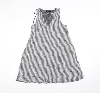 Additional front view of Atmosphere women’s white a-line, size UK 4