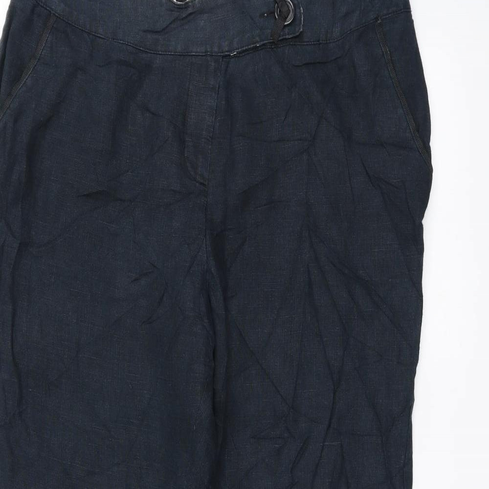 Preworn Womens Blue   Trousers  Size 14 L26 in