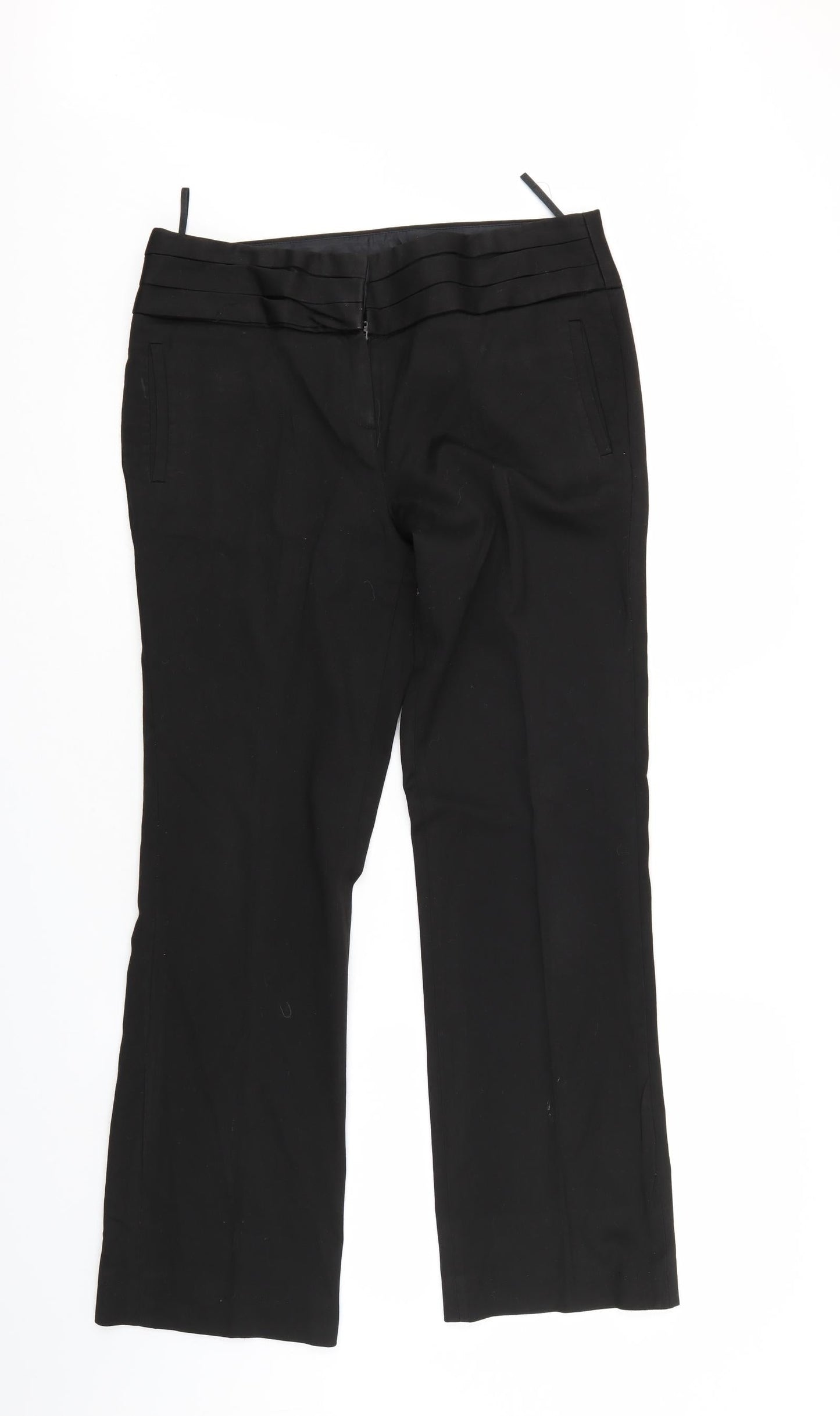 Principles Womens Black   Trousers  Size 12 L29 in