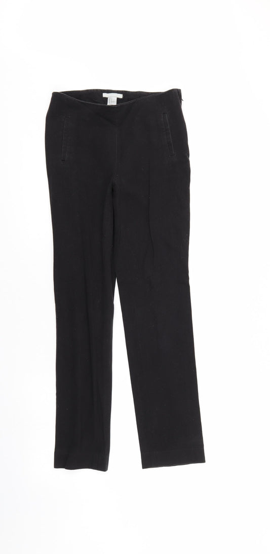 H&M Womens Black  Denim Straight Jeans Size 6 L27 in