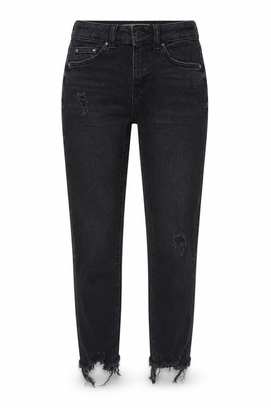 Denim & Co. Womens Black  Denim Skinny Jeans Size 6 L27 in