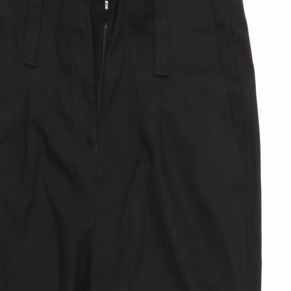 Next Womens Black   Trousers  Size 8 L25 in