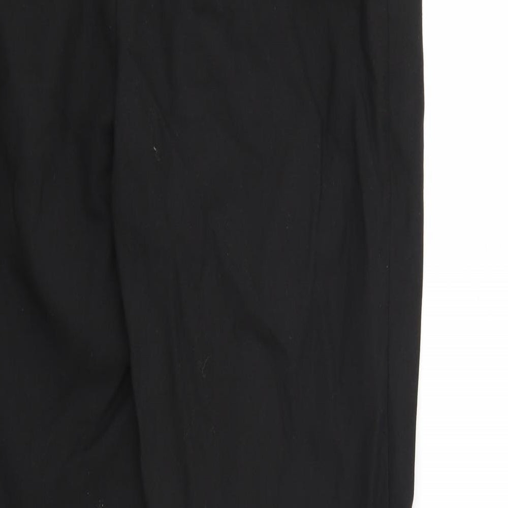 NEXT Womens Black   Trousers  Size 8 L25 in