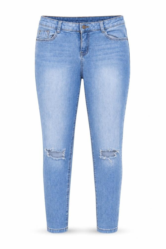 Darcy Womens Blue  Denim Straight Jeans Size 8