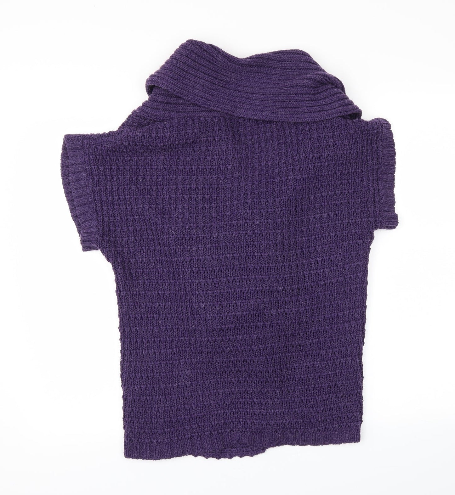 George Womens Purple   Wrap Jumper Size L