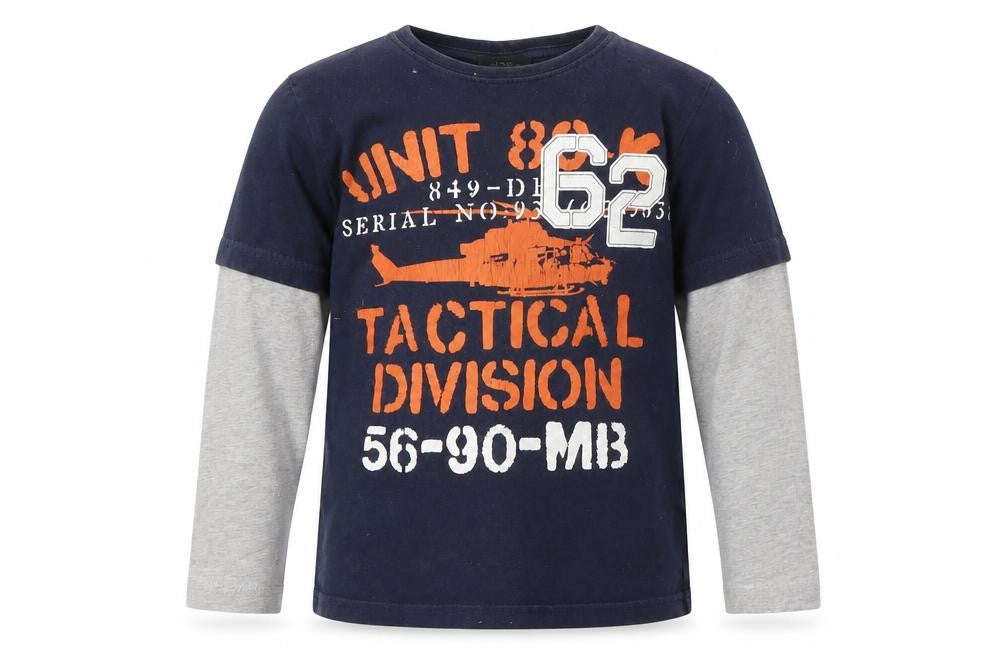 Preworn Boys Blue   Basic T-Shirt Size 6 Years
