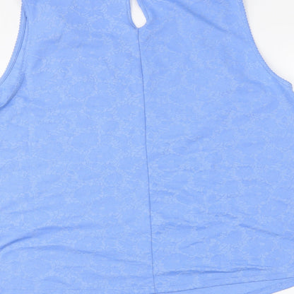 Preloved Authentic Womens Blue   Basic Tank Size 22 - Label