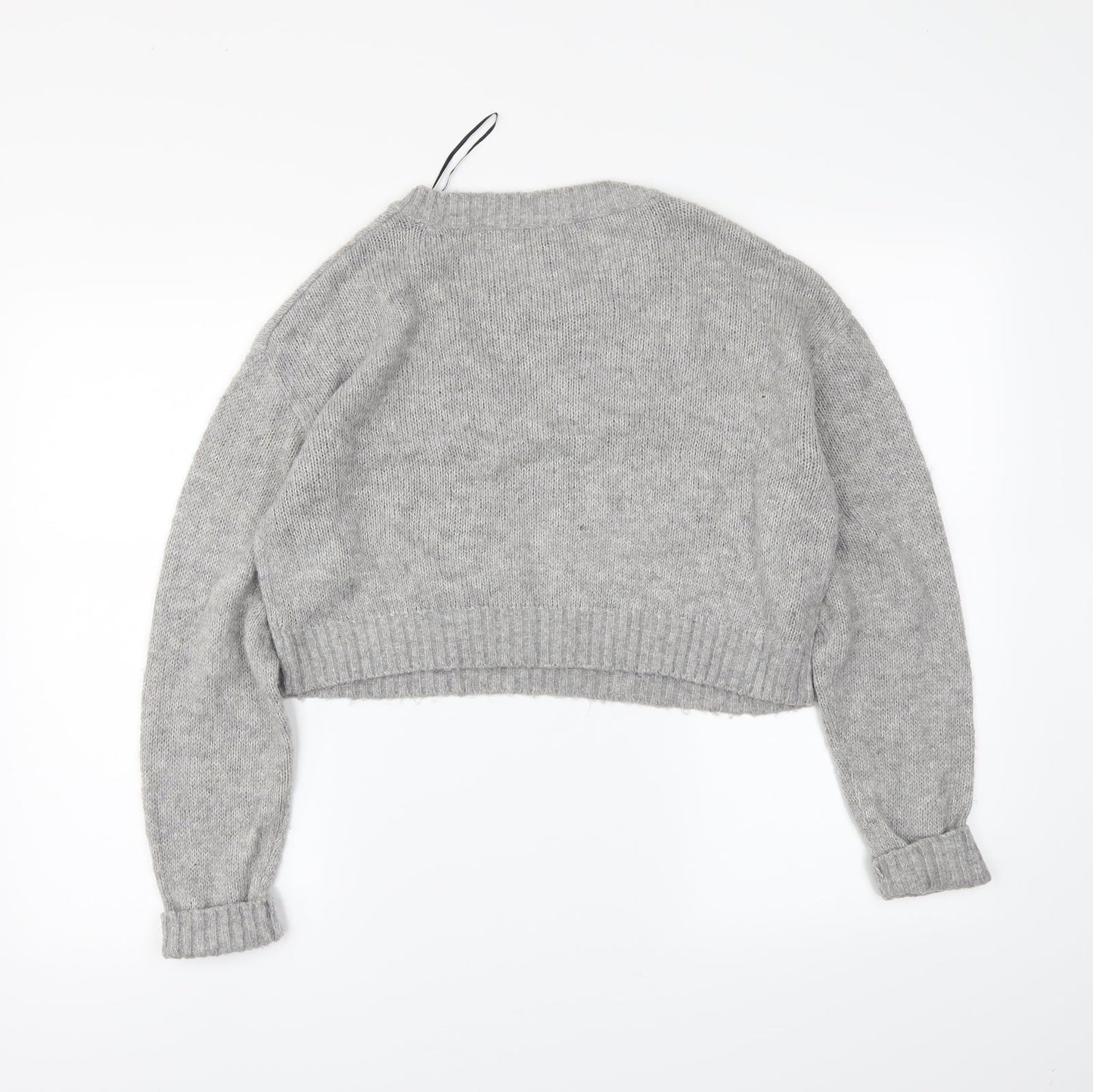 H&M Womens Grey   Pullover Jumper Size S