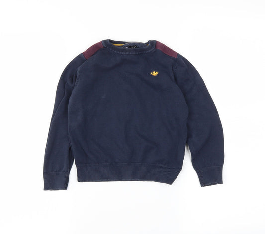 NEXT Girls Blue   Pullover Jumper Size 5-6 Years