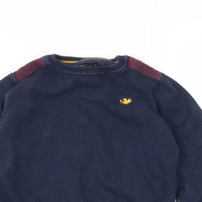 Next Girls Blue   Pullover Jumper Size 5-6 Years