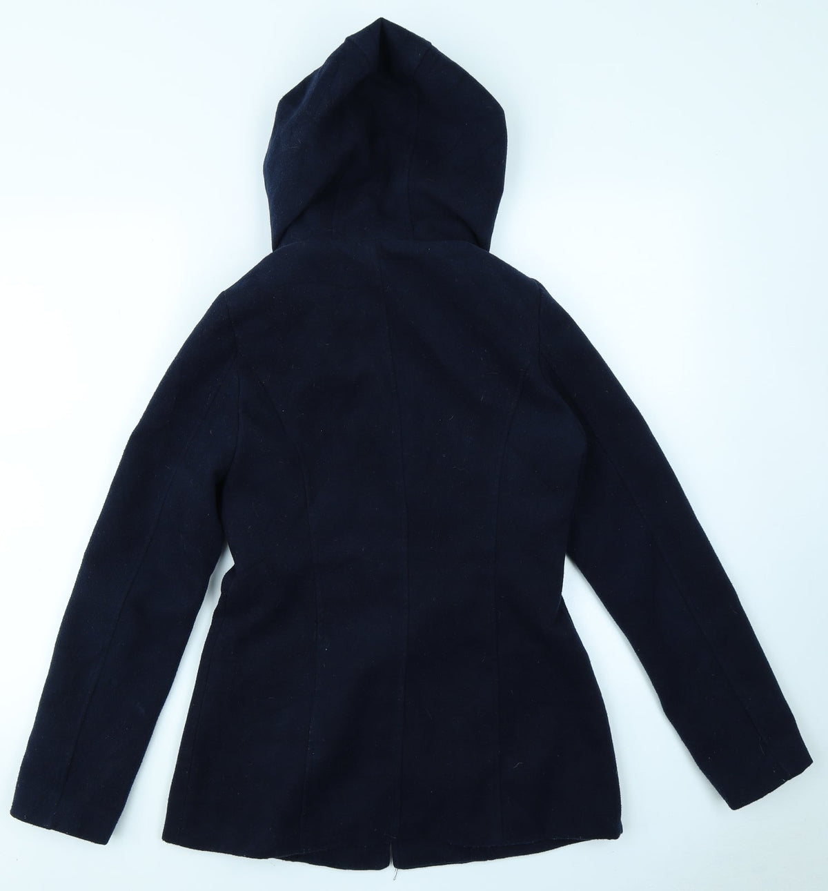 Atmosphere Womens Blue   Overcoat Coat Size 8