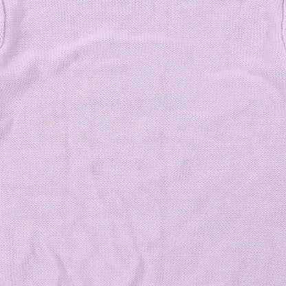 Preloved Damart Womens Purple  Knit Pullover Jumper Size 10 - Label