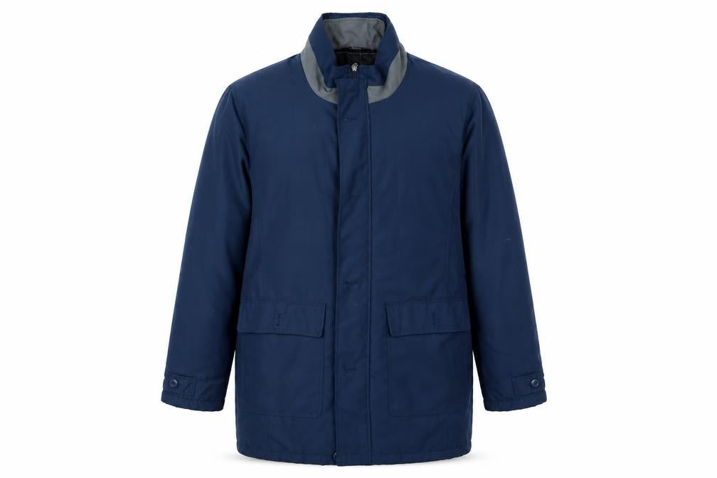 Premier Man Mens Blue   Rain Coat Coat Size M