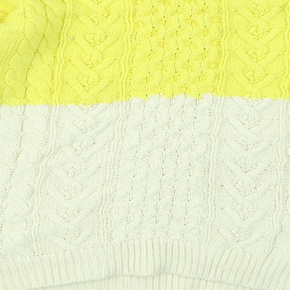 Preloved FOREVER 21 Womens Yellow   Pullover Jumper Size M - Label
