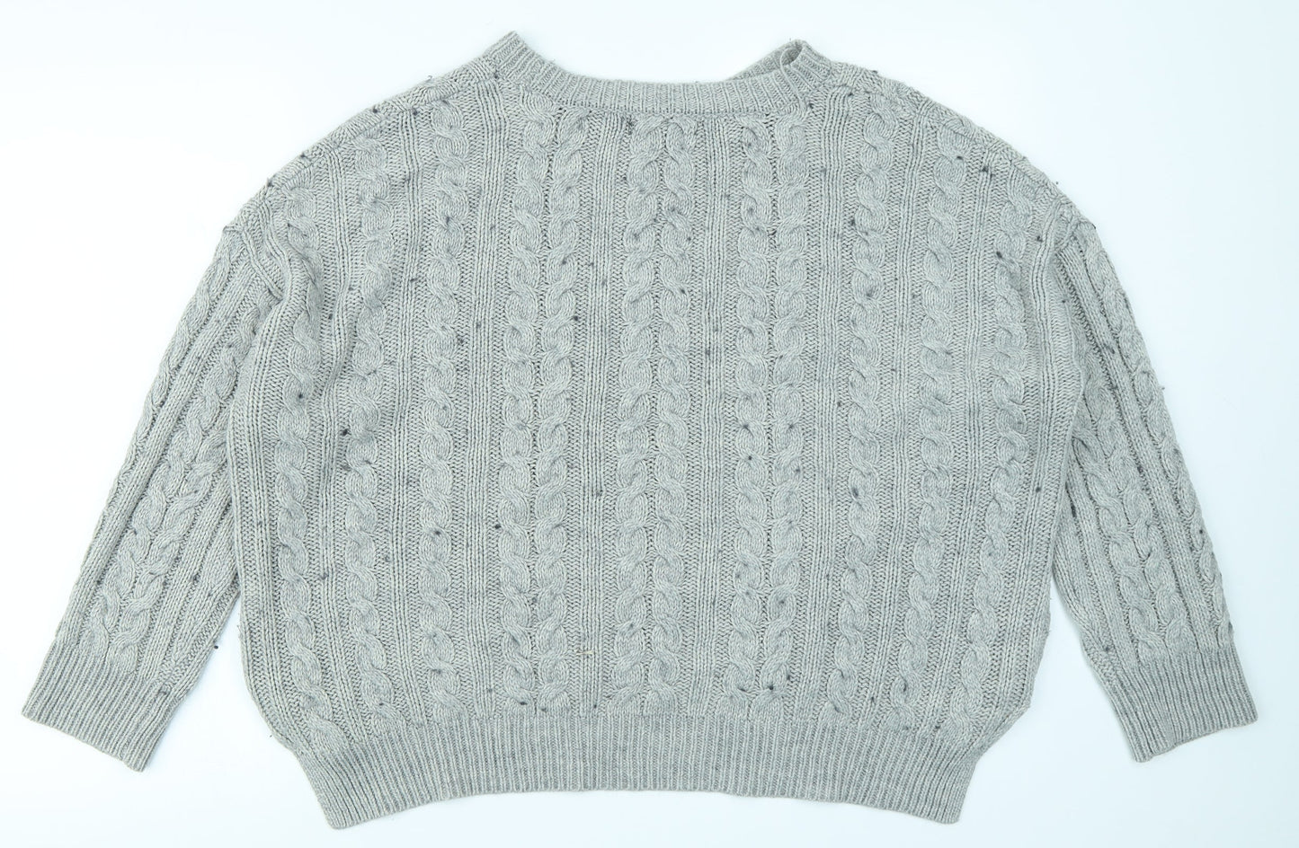 Atmosphere Womens Grey   Pullover Jumper Size L