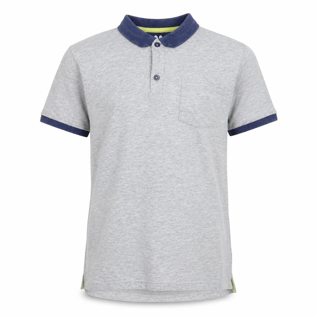Very Boys Grey Basic Polo Size 9-10 Years