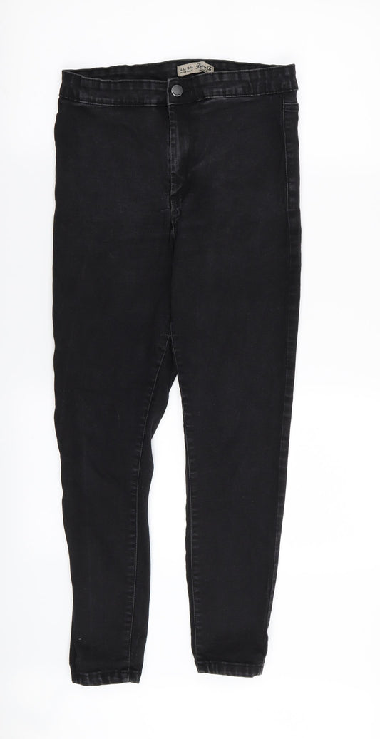 denim and co Womens Black   Skinny Jeans Size 14 L25 in