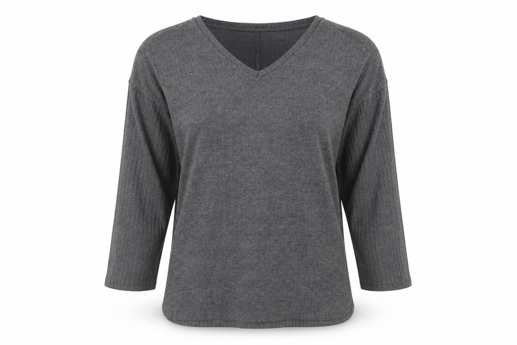 New Look Womens Grey   Basic T-Shirt Size 10