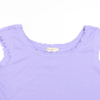 Bonmarché Womens Purple Basic Tank Size L