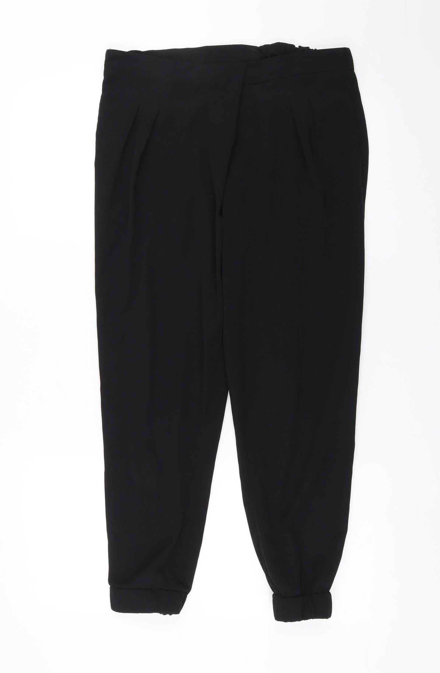 Topshop Womens Black   Trousers  Size 4 L25 in