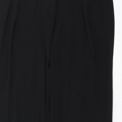 Topshop Womens Black   Trousers  Size 4 L25 in