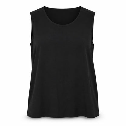 Preworn Womens Black   Basic Blouse Size 12