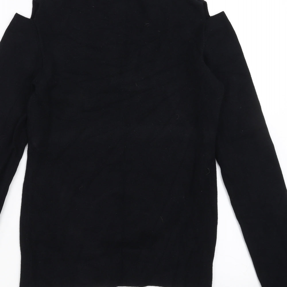 Linea Womens Black   Pullover Jumper Size S