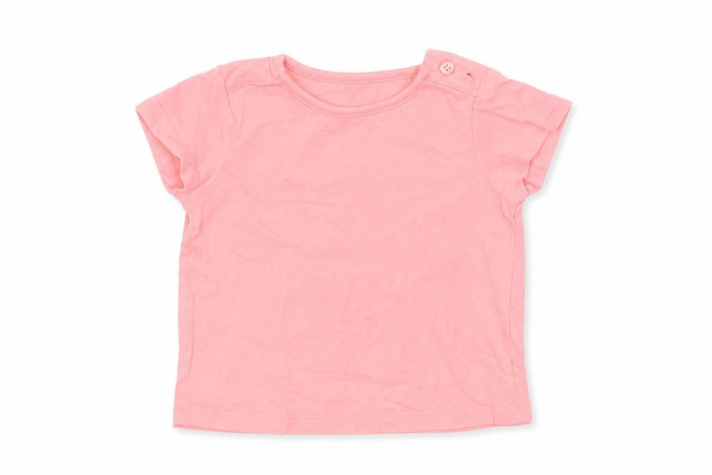 jhon lewis Girls Pink   Basic T-Shirt Size 3-6 Months