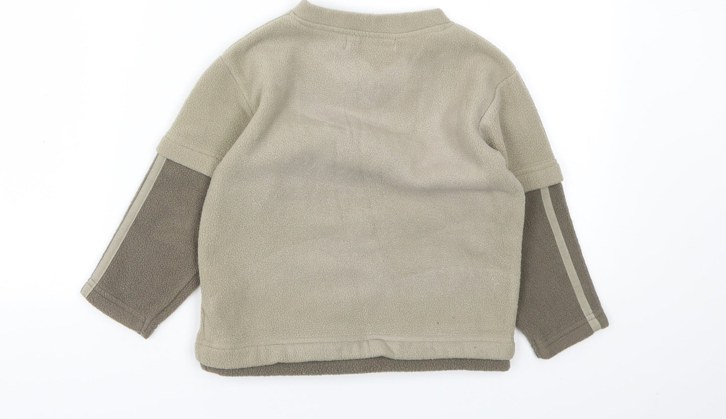 George Boys Brown   Pullover Sweatshirt Size 2-3 Years
