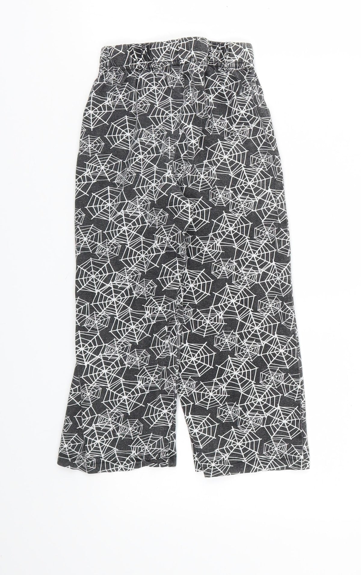 DISNEY  Girls Black Animal Print  Jogger Trousers Size 3 Years