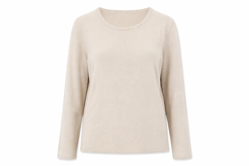 Bonmarché Womens Beige Pullover Jumper Size M