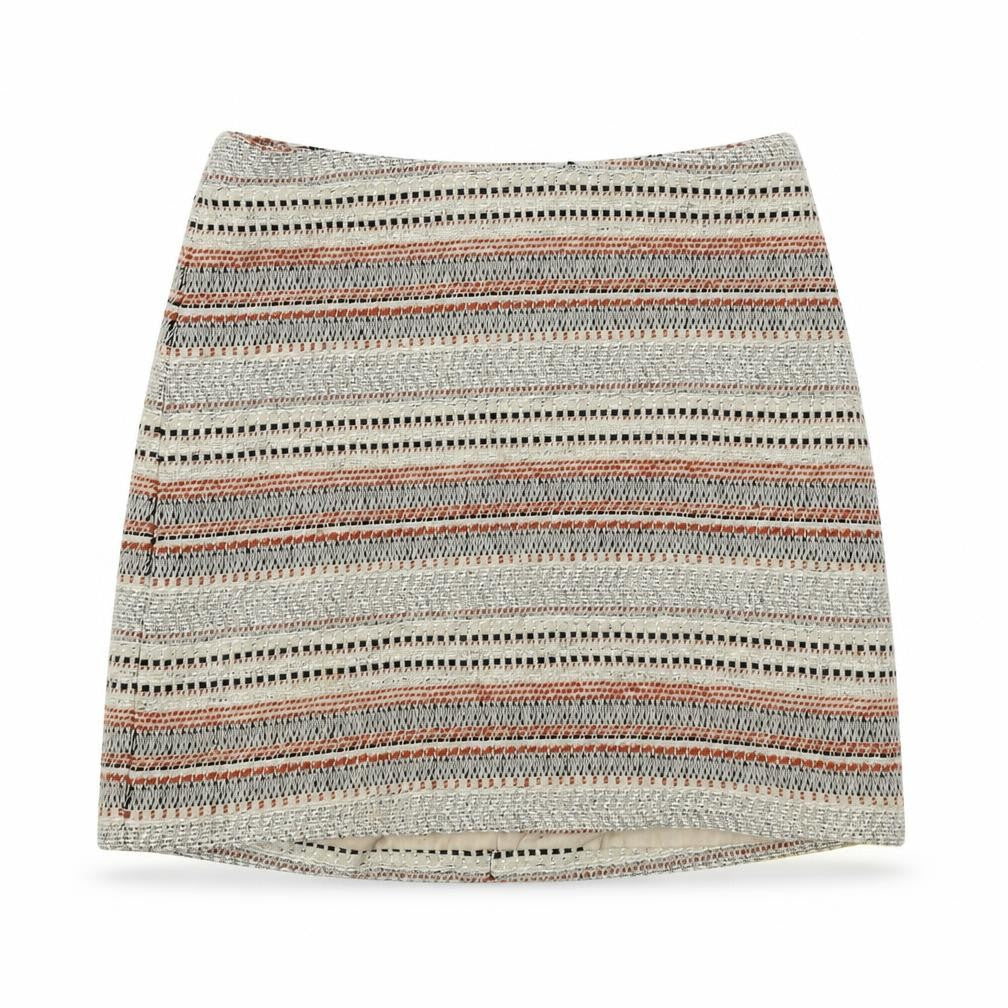 Primark Womens Multicoloured Striped  A-Line Skirt Size 10