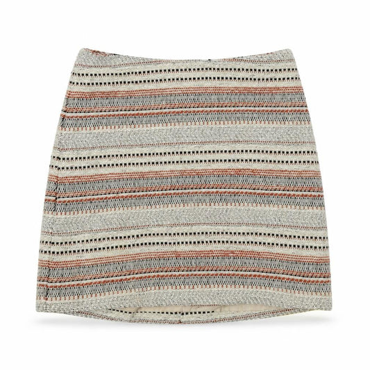 Primark Womens Multicoloured Striped  A-Line Skirt Size 10