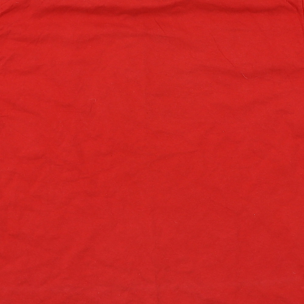 Fruit of the Loom Boys Red   Basic T-Shirt Size 9 Years  - inspired