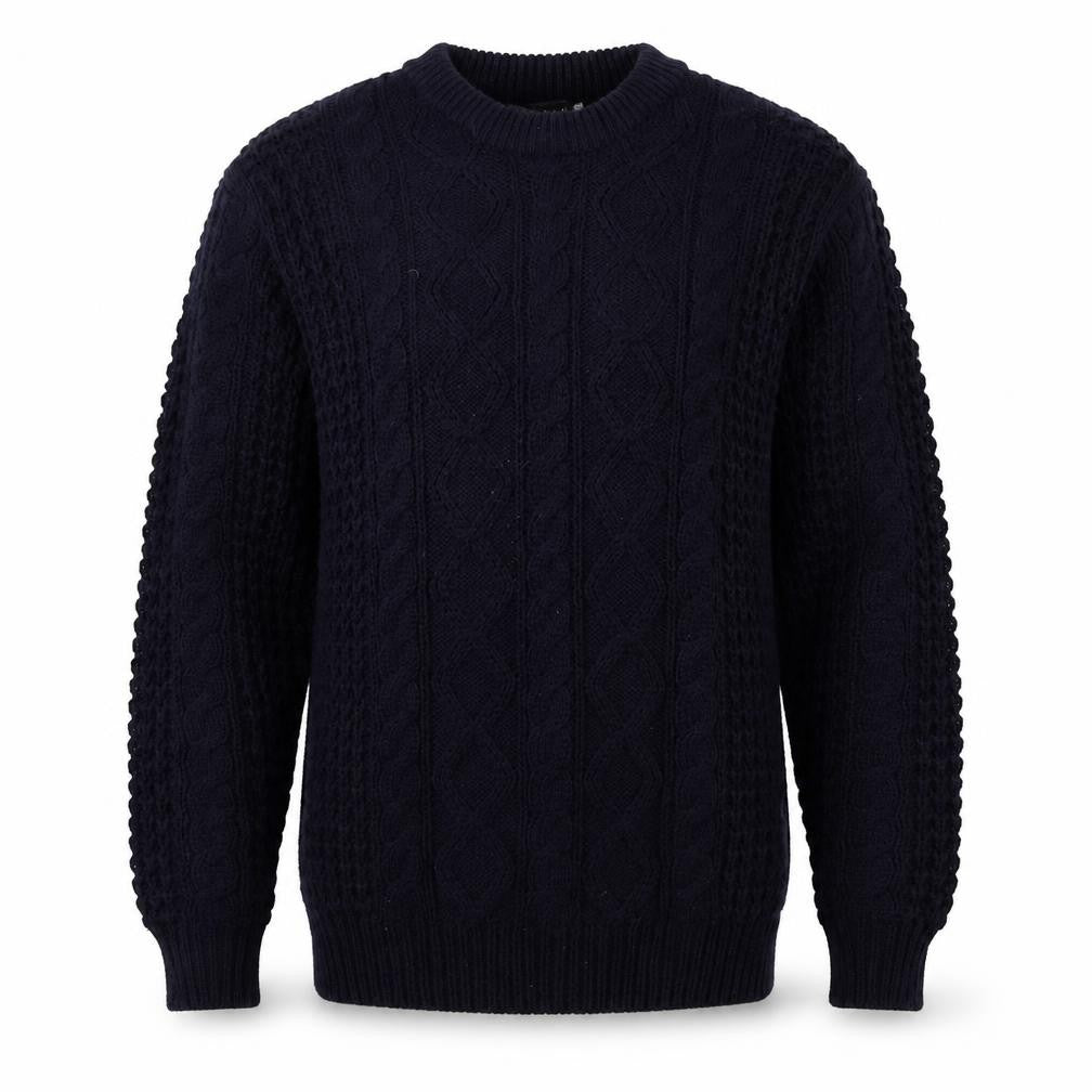 M.E.N.S KNITWEAR Mens Blue   Pullover Jumper Size S