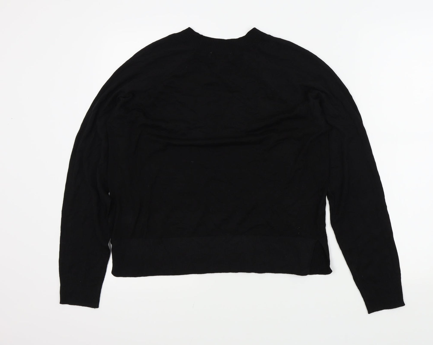 H&M Womens Black   Pullover Jumper Size M