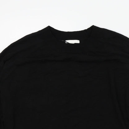 H&M Womens Black   Pullover Jumper Size M