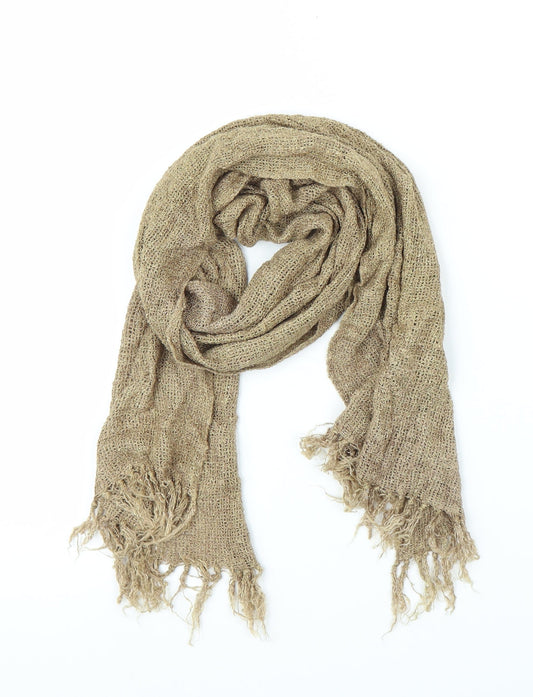 Preworn Unisex Gold    Scarf