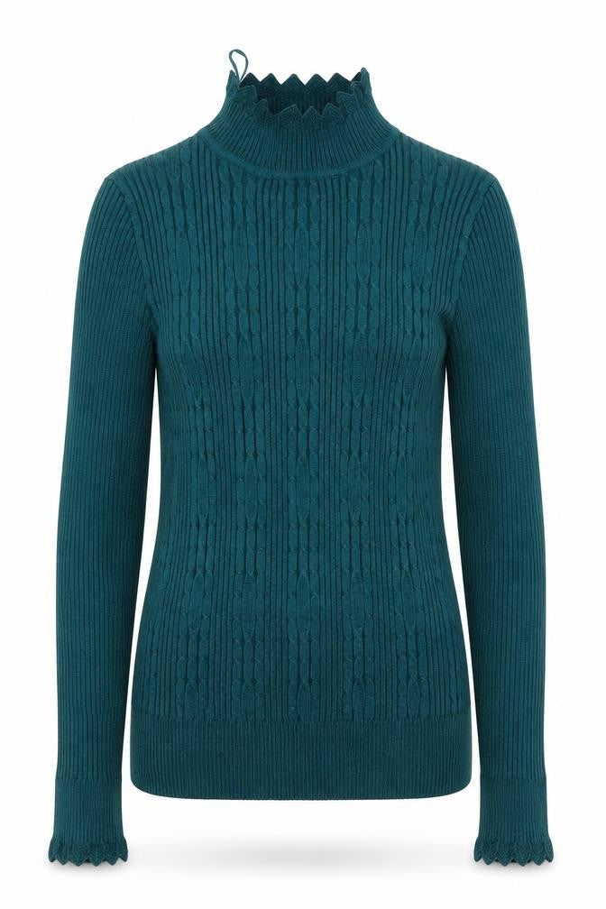 Papaya Womens Green   Pullover Jumper Size 8