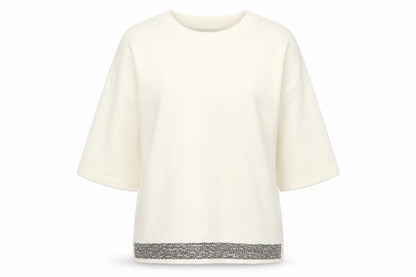 Next Womens Ivory   Pullover Jumper Size 8