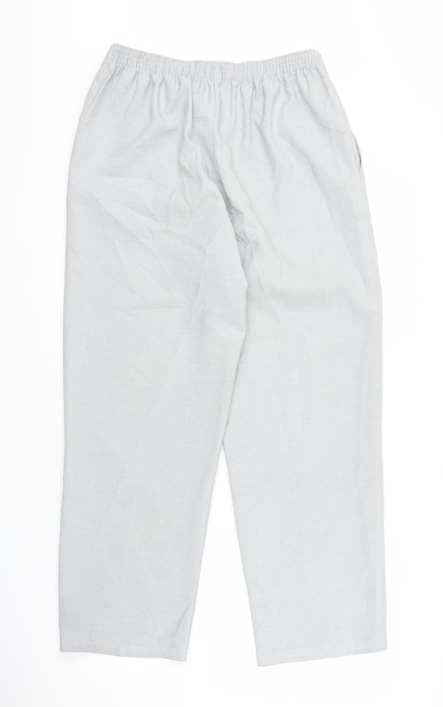 BHS Womens Grey   Capri Trousers Size 14 L24 in