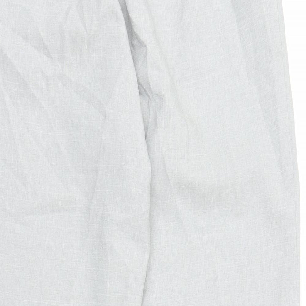BHS Womens Grey   Capri Trousers Size 14 L24 in