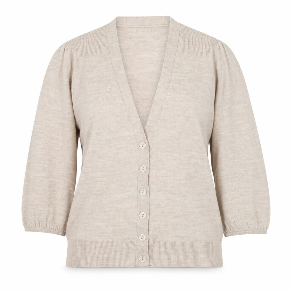 Evie Womens Beige   Cardigan Jumper Size 14