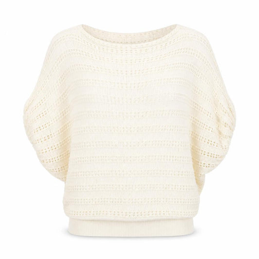 Krisp Womens Ivory   Cardigan Jumper Size M