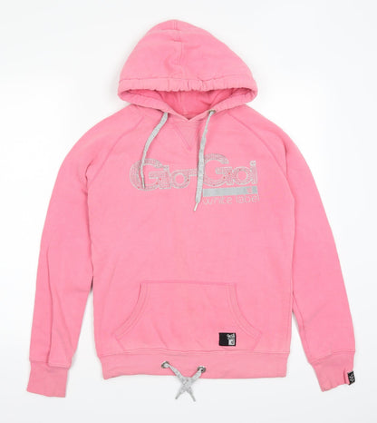 Gio Gio Womens Pink   Pullover Hoodie Size XS