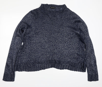 Dorothy Perkins Womens Blue   Pullover Jumper Size XL