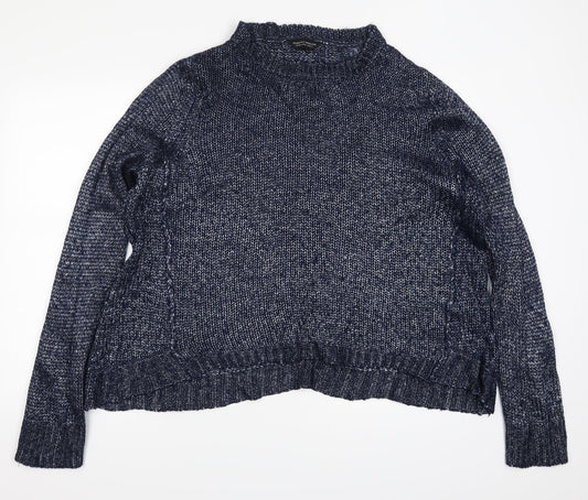Dorothy Perkins Womens Blue   Pullover Jumper Size XL
