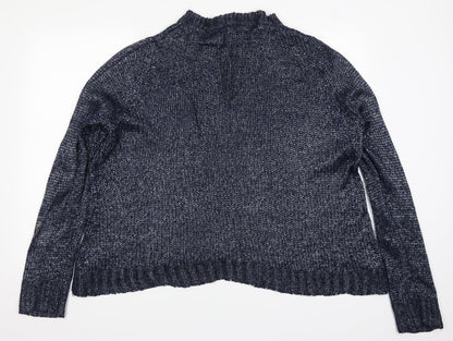 Dorothy Perkins Womens Blue   Pullover Jumper Size XL